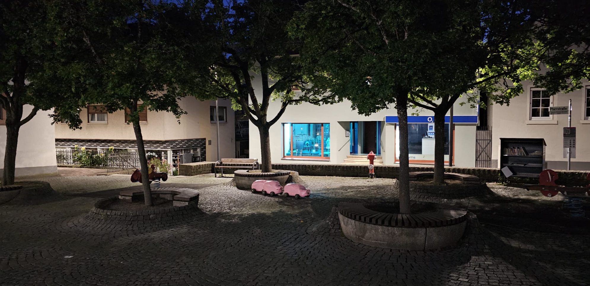 Sicht vom Kirchplatz